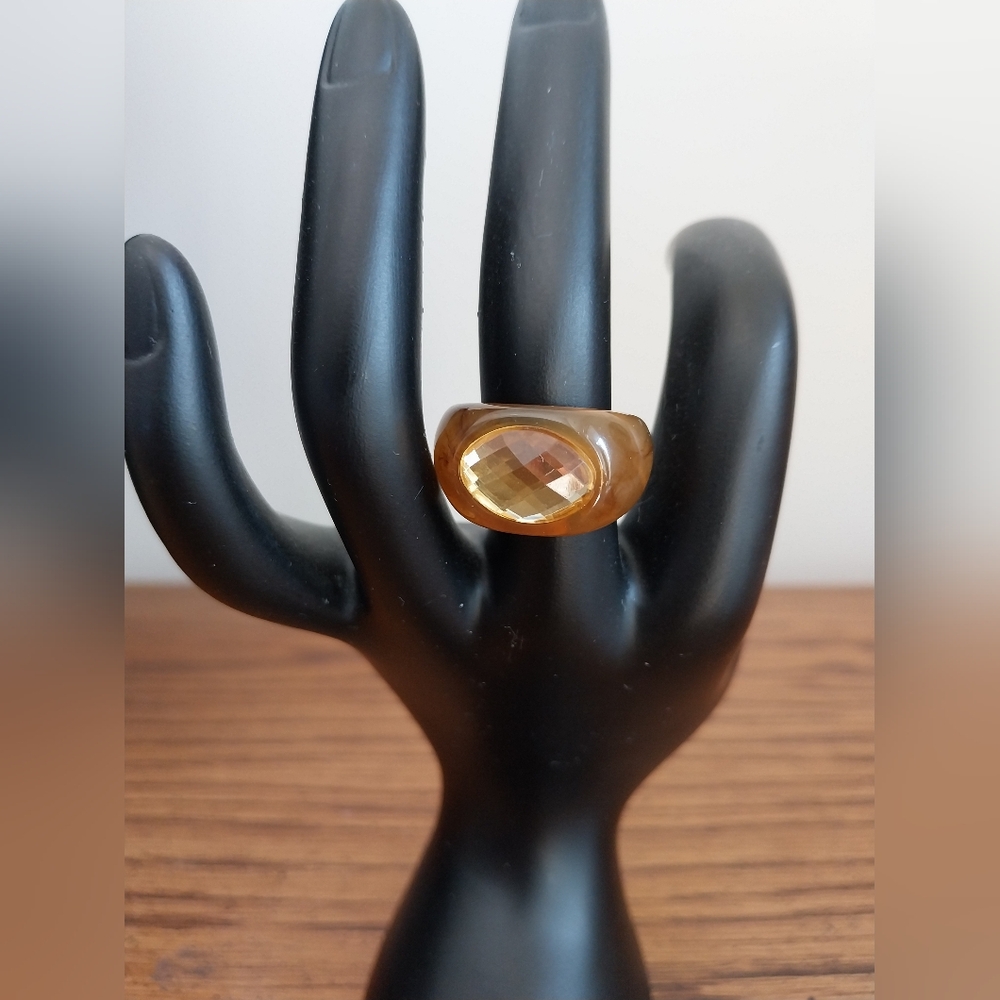 Amber Women's Ring - Picture 7 of 11